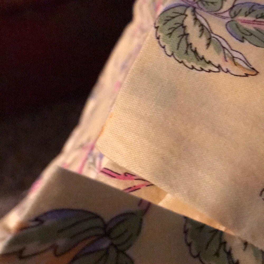 Talbots Flowered Yellow Pants - image 4